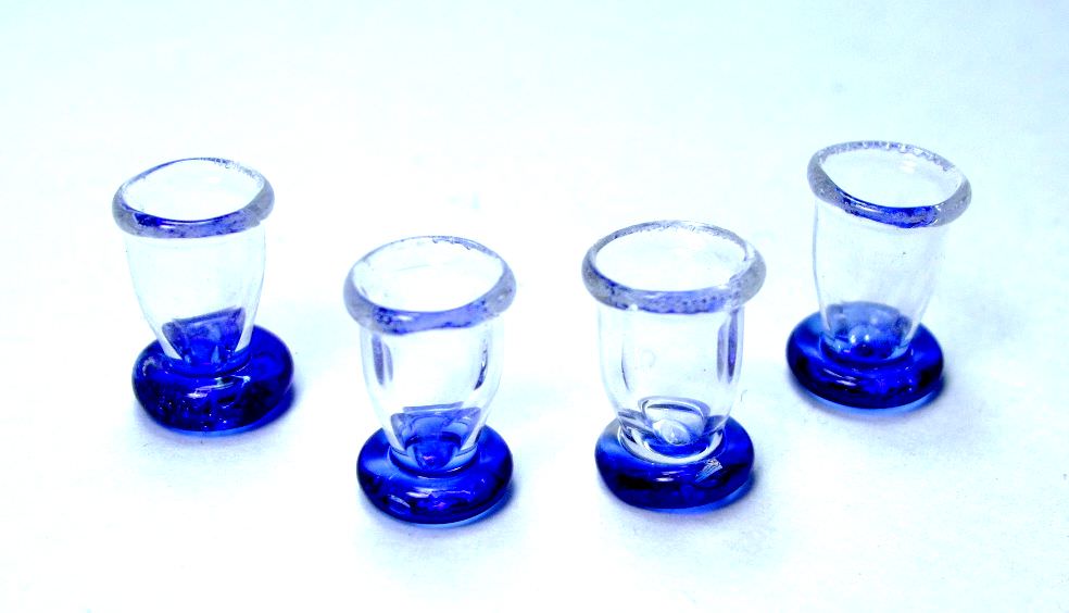 Glassware & Glue | Blue Bottom Glass
