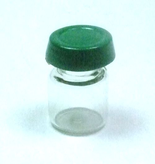 Glassware & Glue | Glass Bottle with Green Lid