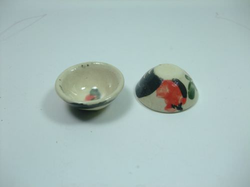 Ceramic, Shell & Stone | Cock Bowl (M)